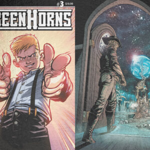 GREENHORNS #3 Athila Fabbio, Pete Pantazis Holofoil Flip cover C GREENHORNS #3 Athila Fabbio, Pete Pantazis Holofoil Flip cover C