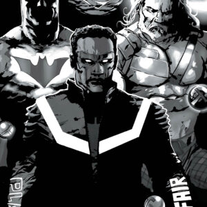 JUSTICE LEAGUE UNLIMITED #14: Stevan Subic Glow in the Dark cover F