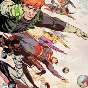 JUSTICE LEAGUE UNLIMITED #14: Sanford Greene cover C JUSTICE LEAGUE UNLIMITED #14: Sanford Greene cover C