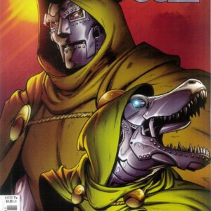ONE WORLD UNDER DOOM #9: Mark Bagley Doomasaur cover B