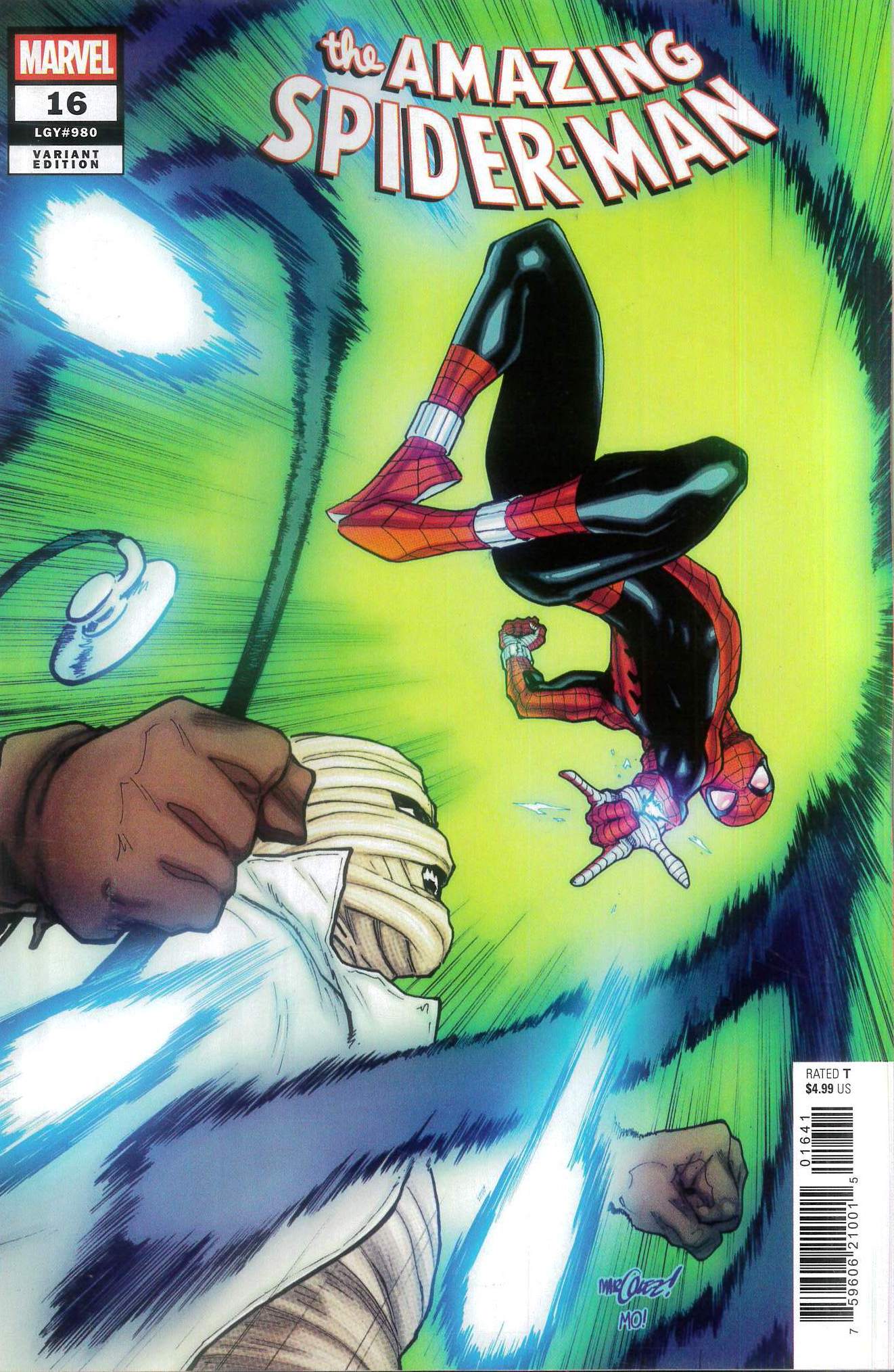 AMAZING SPIDER-MAN (2025 SERIES) #16: David Marquez cover D AMAZING SPIDER-MAN (2025 SERIES) #16: David Marquez cover D
