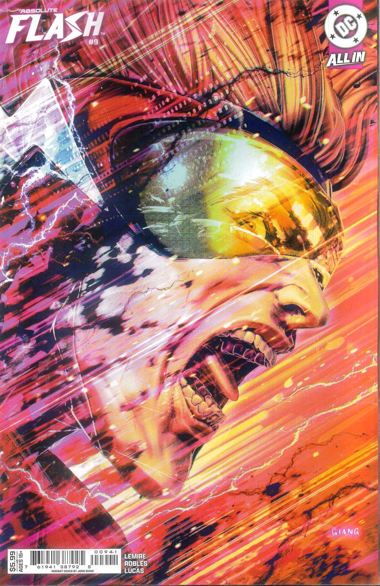 ABSOLUTE FLASH #9: John Giang cover D ABSOLUTE FLASH #9: John Giang cover D