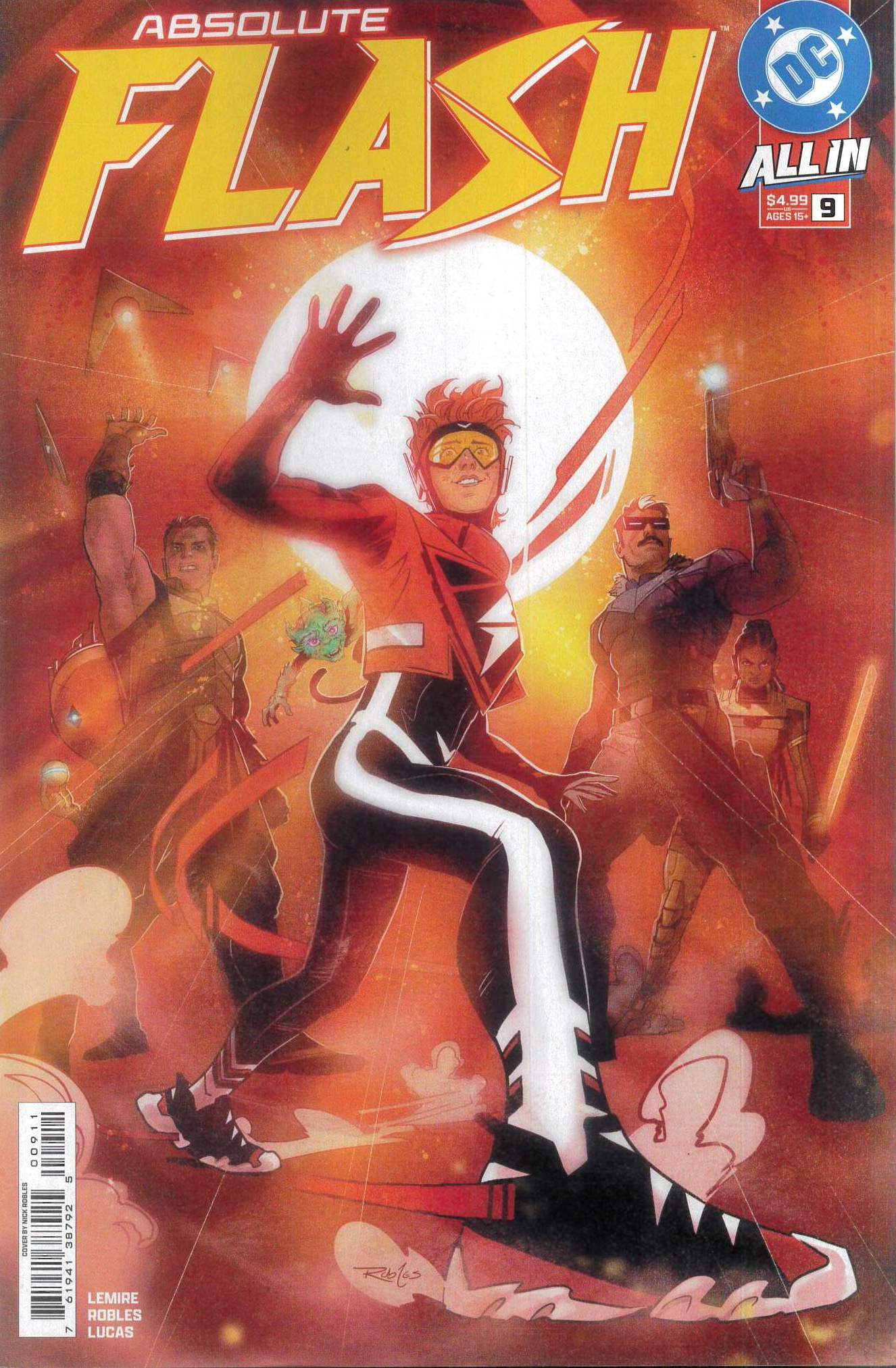 ABSOLUTE FLASH #9: Nick Robles cover A ABSOLUTE FLASH #9: Nick Robles cover A
