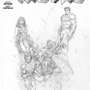 DC W.I.P. #4 Dark Nights: Metal #1 (Greg Capullo cover A)