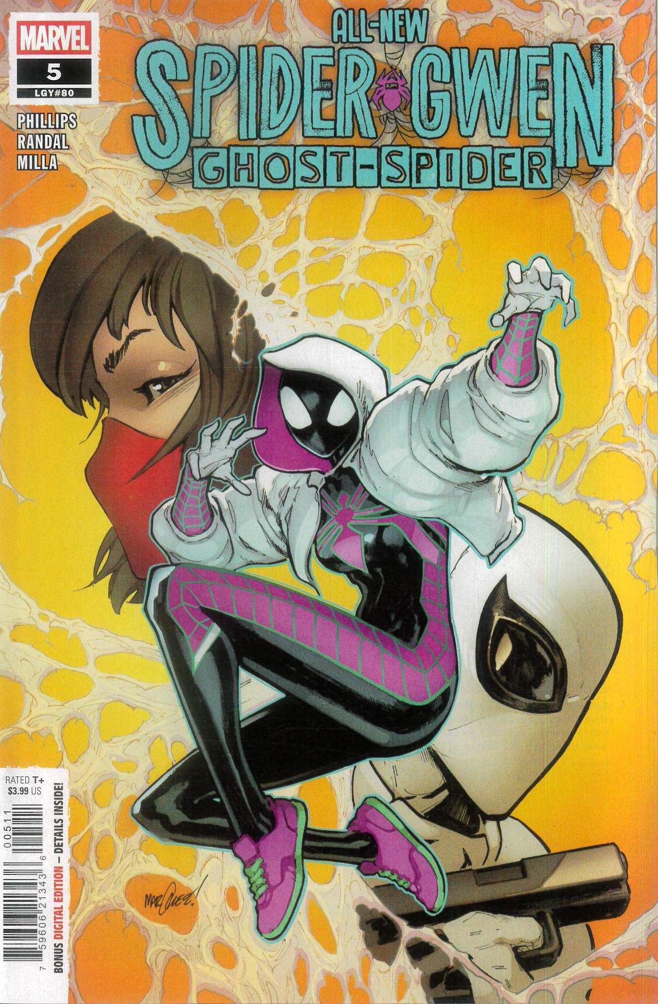 ALL-NEW SPIDER-GWEN: THE GHOST-SPIDER #5: David Marquez cover A ALL-NEW SPIDER-GWEN: THE GHOST-SPIDER #5: David Marquez cover A