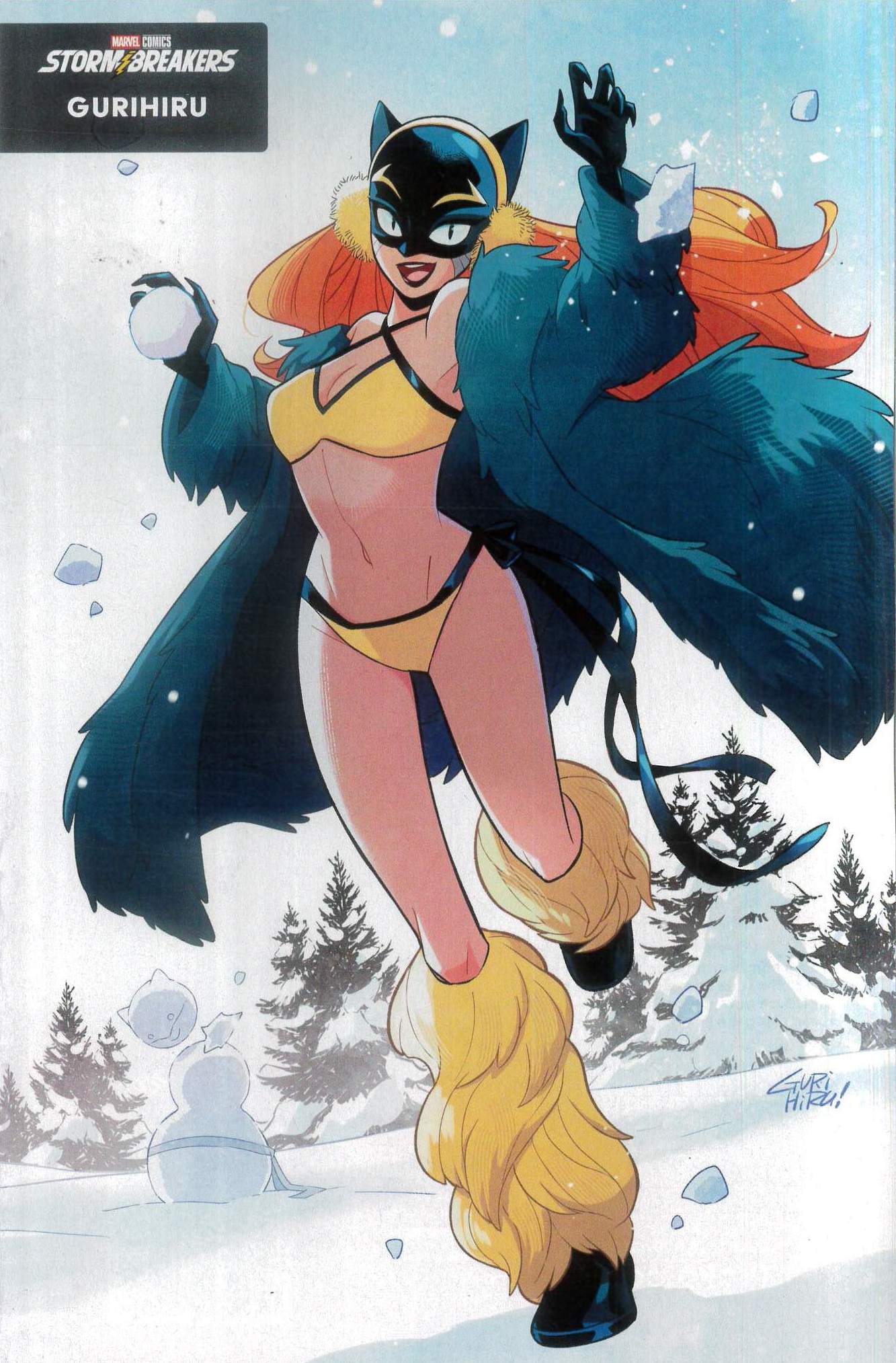 ALL-NEW SPIDER-GWEN: THE GHOST-SPIDER #5: Gurihiru Winter Break cover B ALL-NEW SPIDER-GWEN: THE GHOST-SPIDER #5: Gurihiru Winter Break cover B