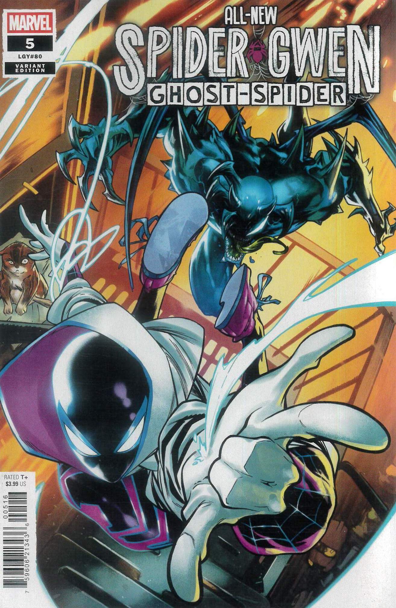 ALL-NEW SPIDER-GWEN: THE GHOST-SPIDER #5: Francesco Manna RI cover P ALL-NEW SPIDER-GWEN: THE GHOST-SPIDER #5: Francesco Manna RI cover P