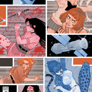 CHEETAH AND CHESHIRE ROB THE JUSTICE LEAGUE #6: Marguerite Sauvage cover B