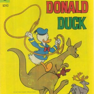 WALT DISNEY’S DONALD DUCK (D SERIES) (1956-1978) #243: Artic Roundup, Fairy Tale Machine, Rescue Squad – VF/NM