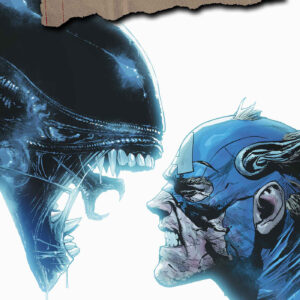 ALIEN VS CAPTAIN AMERICA #4 Leinil Francis Yu cover A ALIEN VS CAPTAIN AMERICA #4 Leinil Francis Yu cover A