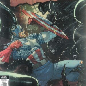 ALIEN VS CAPTAIN AMERICA #1: Leinil Francis Yu 2nd Print cover A