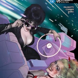 HARLEY QUINN X ELVIRA #5 Ben Caldwell cover D
