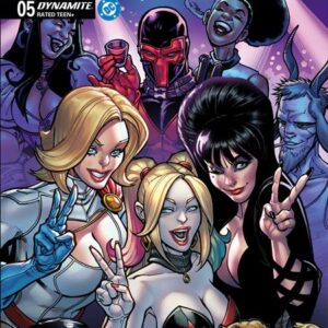 HARLEY QUINN X ELVIRA #5 Chad Hardin cover B