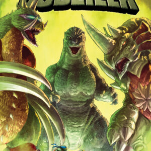 TEENAGE MUTANT NINJA TURTLES X GODZILLA #4 Fero Pe cover A