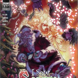 I SAW SANTA: A SPAWN UNIVERSE CHRISTMAS STORY #2: Brett Booth cover A