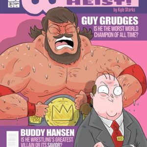 WRESTLE HEIST #3 Kyle Starks cover A WRESTLE HEIST #3 Kyle Starks cover A