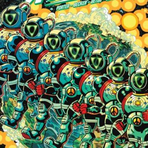 NEW SPACE AGE #3 Mike Becker cover A NEW SPACE AGE #3 Mike Becker cover A