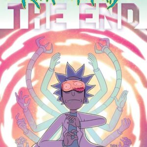 RICK AND MORTY: THE END #3 Dave Bardin cover A RICK AND MORTY: THE END #3 Dave Bardin cover A