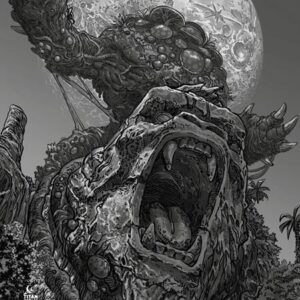 ESCAPE FROM SKULL ISLAND #2 Diego Yapur Inks cover D ESCAPE FROM SKULL ISLAND #2 Diego Yapur Inks cover D