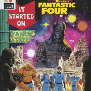 PLANET OF THE APES VS FANTASTIC FOUR #1 German Peralta Homage cover C