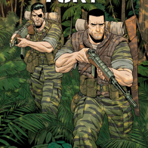 PUNISHER & FURY MAX BY GARTH ENNIS OMNIBUS #0 Jacen Burrows Direct Market cover