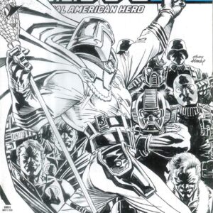 G.I. JOE: A REAL AMERICAN HERO (VARIANT EDITION) #323: Andy Kubert B&W cover B G.I. JOE: A REAL AMERICAN HERO (VARIANT EDITION) #323: Andy Kubert B&W cover B