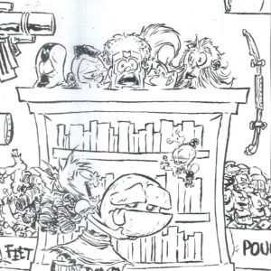 I HATE FAIRYLAND (2015 SERIES) #46: Skottie Young B&W virgin Youngblood Team Up cover F I HATE FAIRYLAND (2015 SERIES) #46: Skottie Young B&W virgin Youngblood Team Up cover F