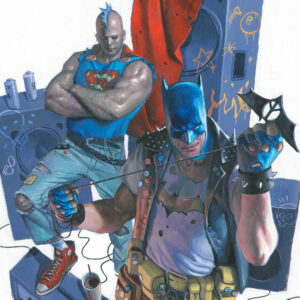 BATMAN/SUPERMAN: WORLD’S FINEST #47 Fabrizio De Tommaso Punk Rock cover D