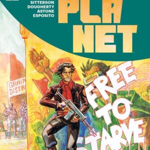 FREE PLANET #9 Jed Dougherty cover A FREE PLANET #9 Jed Dougherty cover A