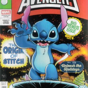 AVENGERS (2023 SERIES) #33: Luciano Vecchio Disney Stitch Unleash the Holidays cover E