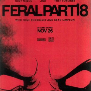 FERAL #18: Tony Fleecs, Trish Forstner Movie Poster cover B