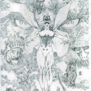 GEIGER (2024 SERIES) #19: Jim Lee B&W RI cover D