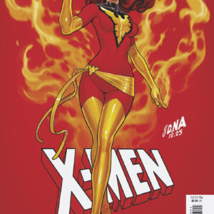 X-MEN (2024 SERIES) #25 David Nakayama Color Block Red cover B