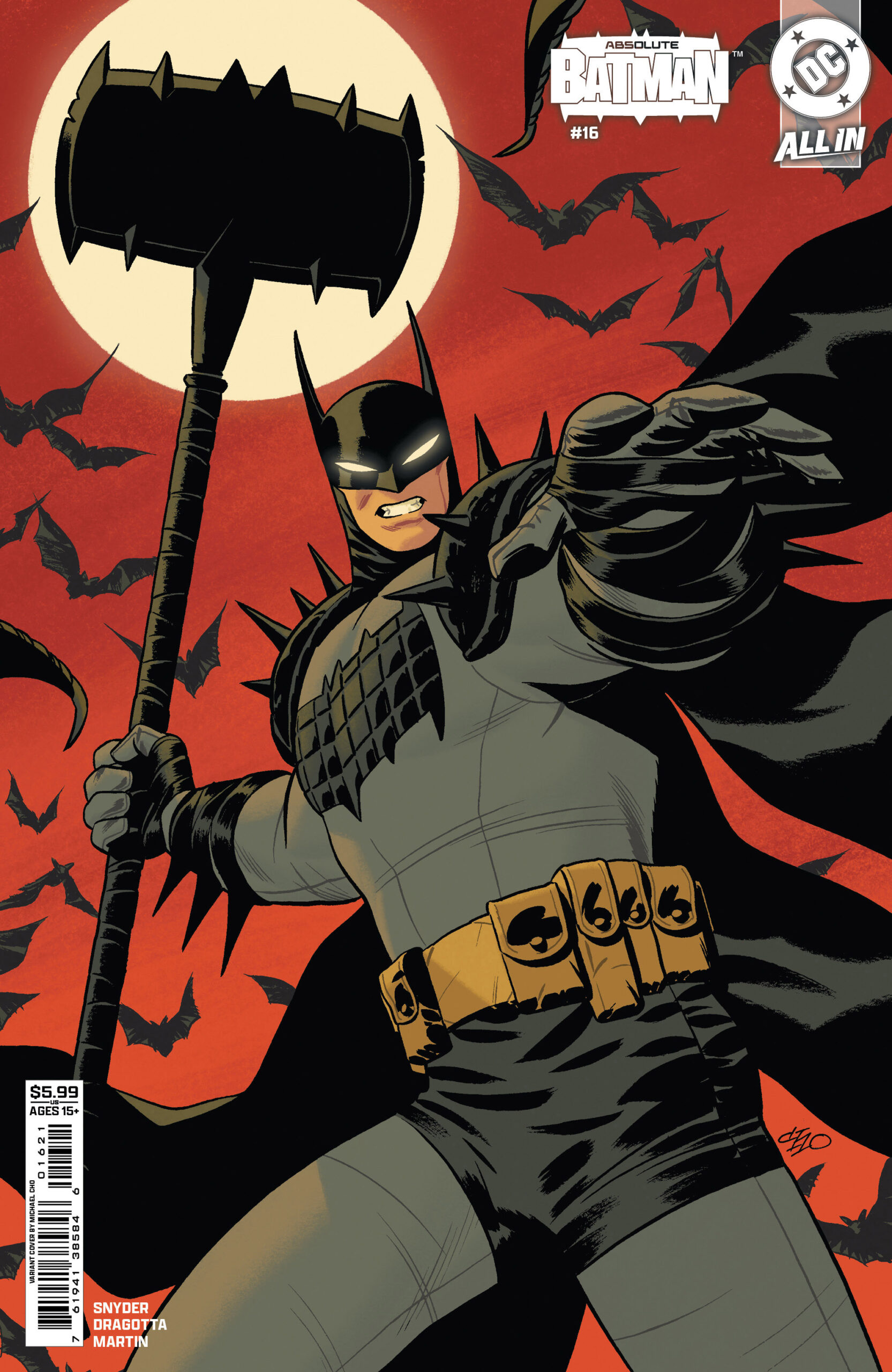 ABSOLUTE BATMAN #16 Michael Cho cover B ABSOLUTE BATMAN #16 Michael Cho cover B