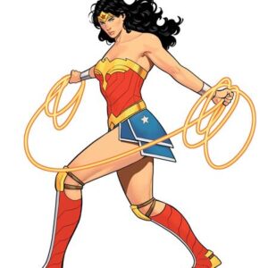 WONDER WOMAN (2023 SERIES) #31 Daniel Sampere Corner Box Spot Foil cover G WONDER WOMAN (2023 SERIES) #31 Daniel Sampere Corner Box Spot Foil cover G